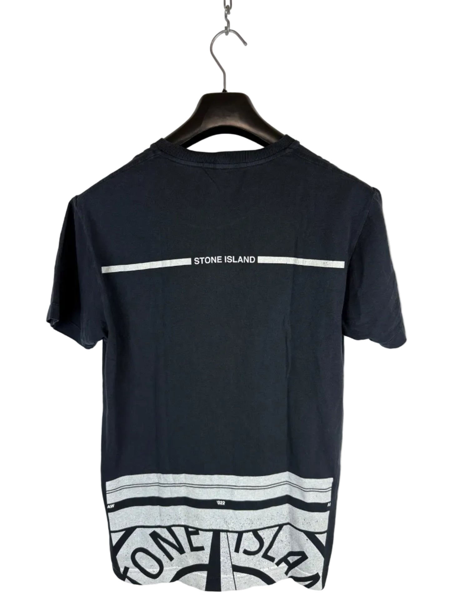 T-shirt nera Stone Island - Taglia M
