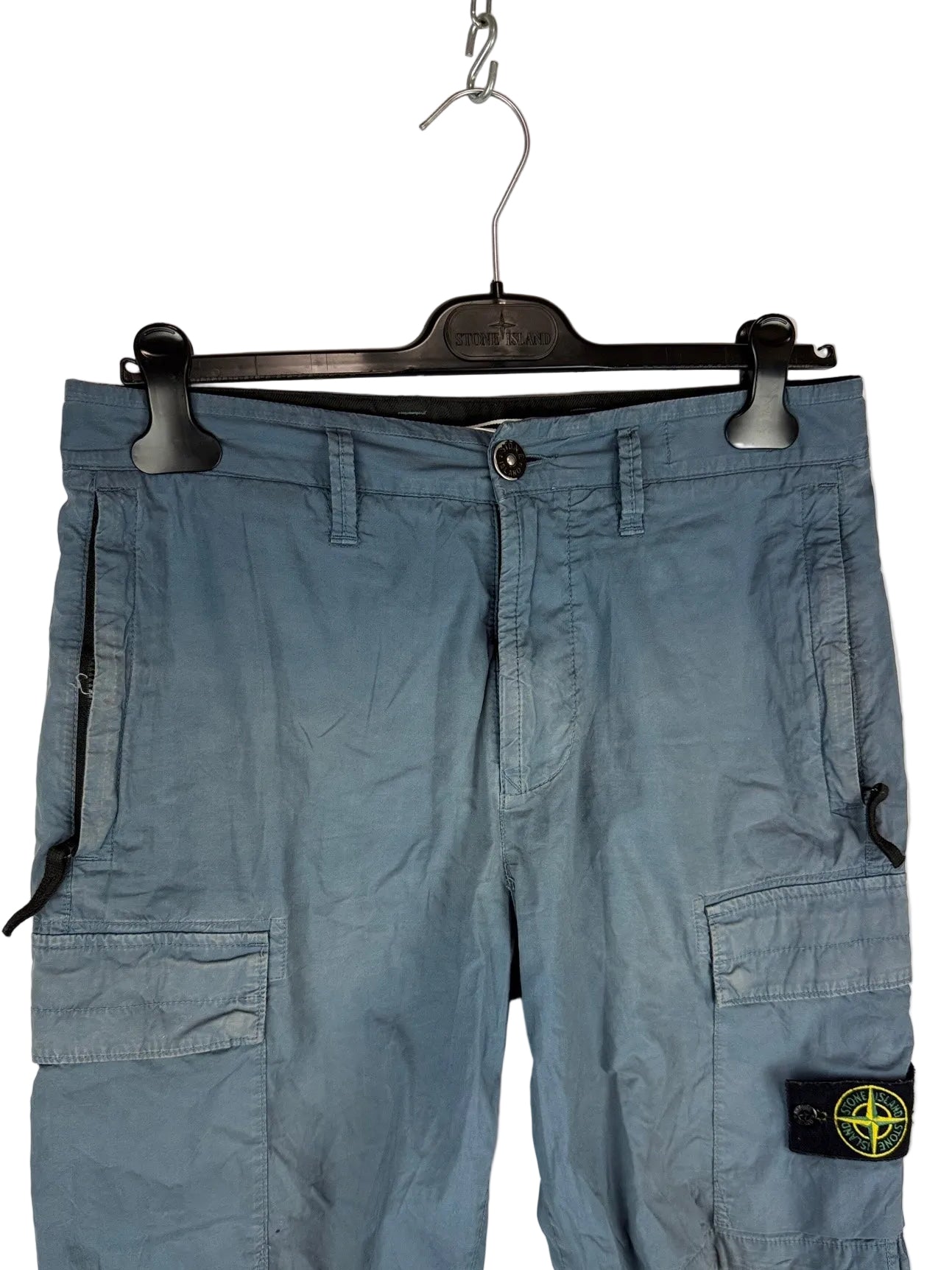 Pantaloncini cargo blu Stone Island - Taglia W28