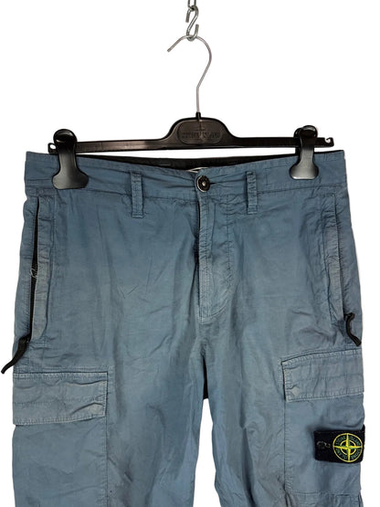 Pantaloncini cargo blu Stone Island - Taglia W28