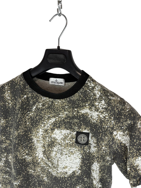 T-shirt con fantasia Stone Island - Taglia Junior (14 anni, 170cm)