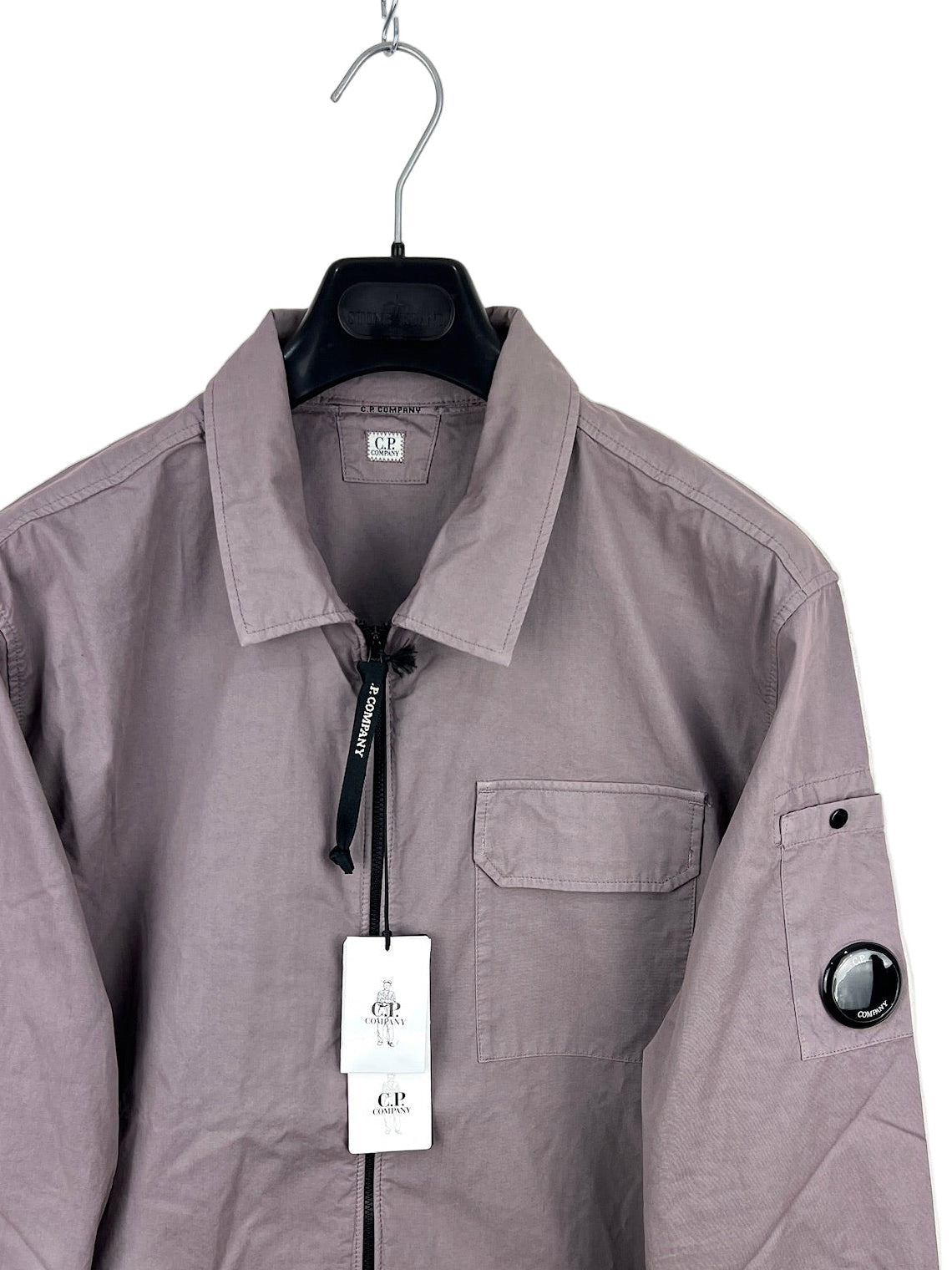 Overshirt viola C.P. Company (nuova con cartellino) - Taglia XL