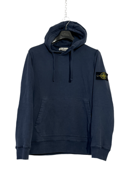Felpa blu con cappuccio Stone Island - Taglia M