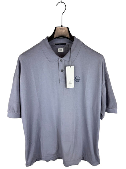 Polo viola C.P. Company (nuova con cartellino) - Taglia XL