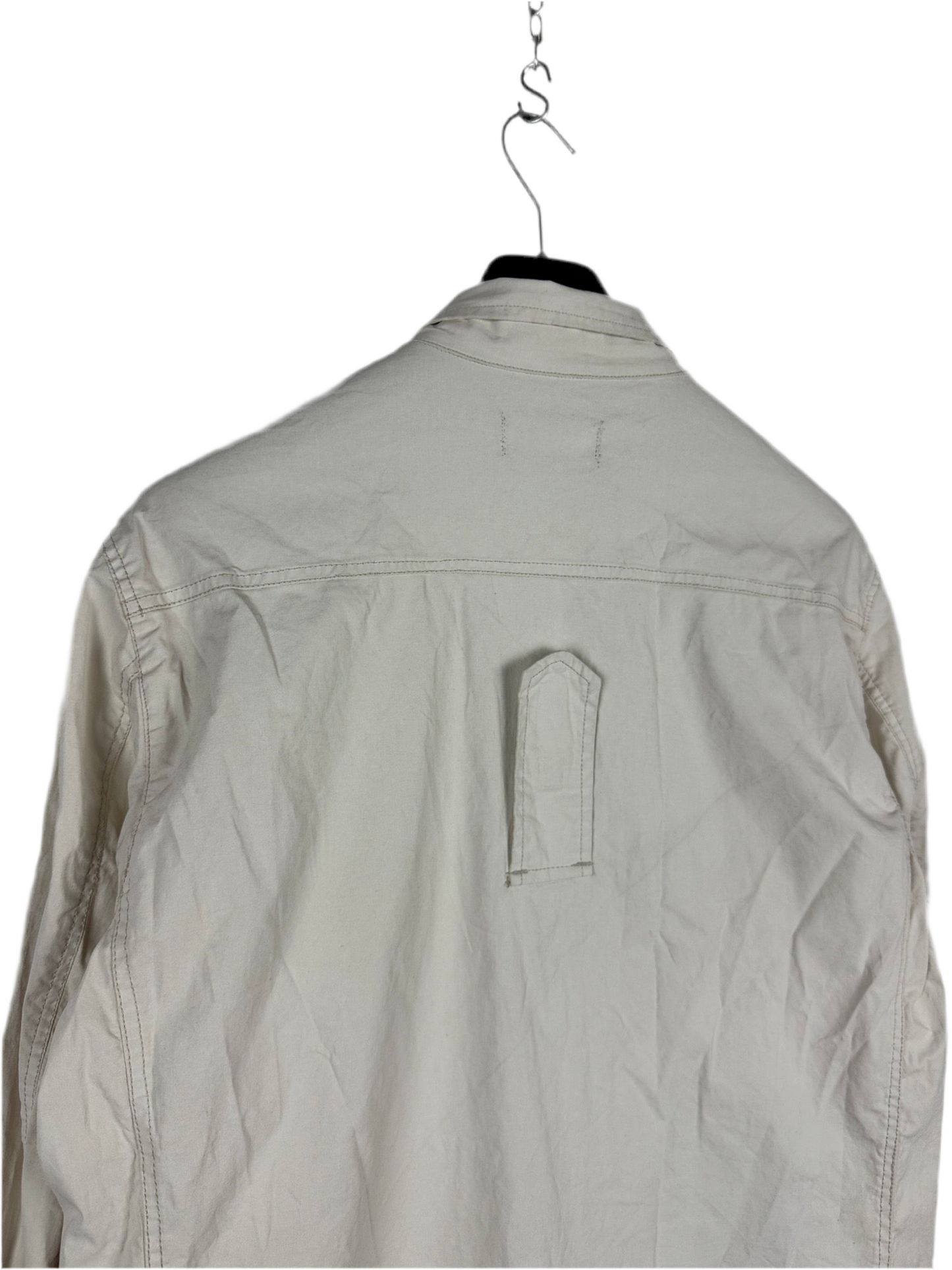 Giacca bianco-panna Canvas Placcato Stone Island - Taglia M