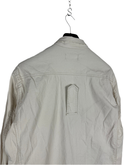 Giacca bianco-panna Canvas Placcato Stone Island - Taglia M