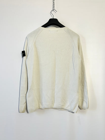 Maglione bianco Stone Island - Taglia M