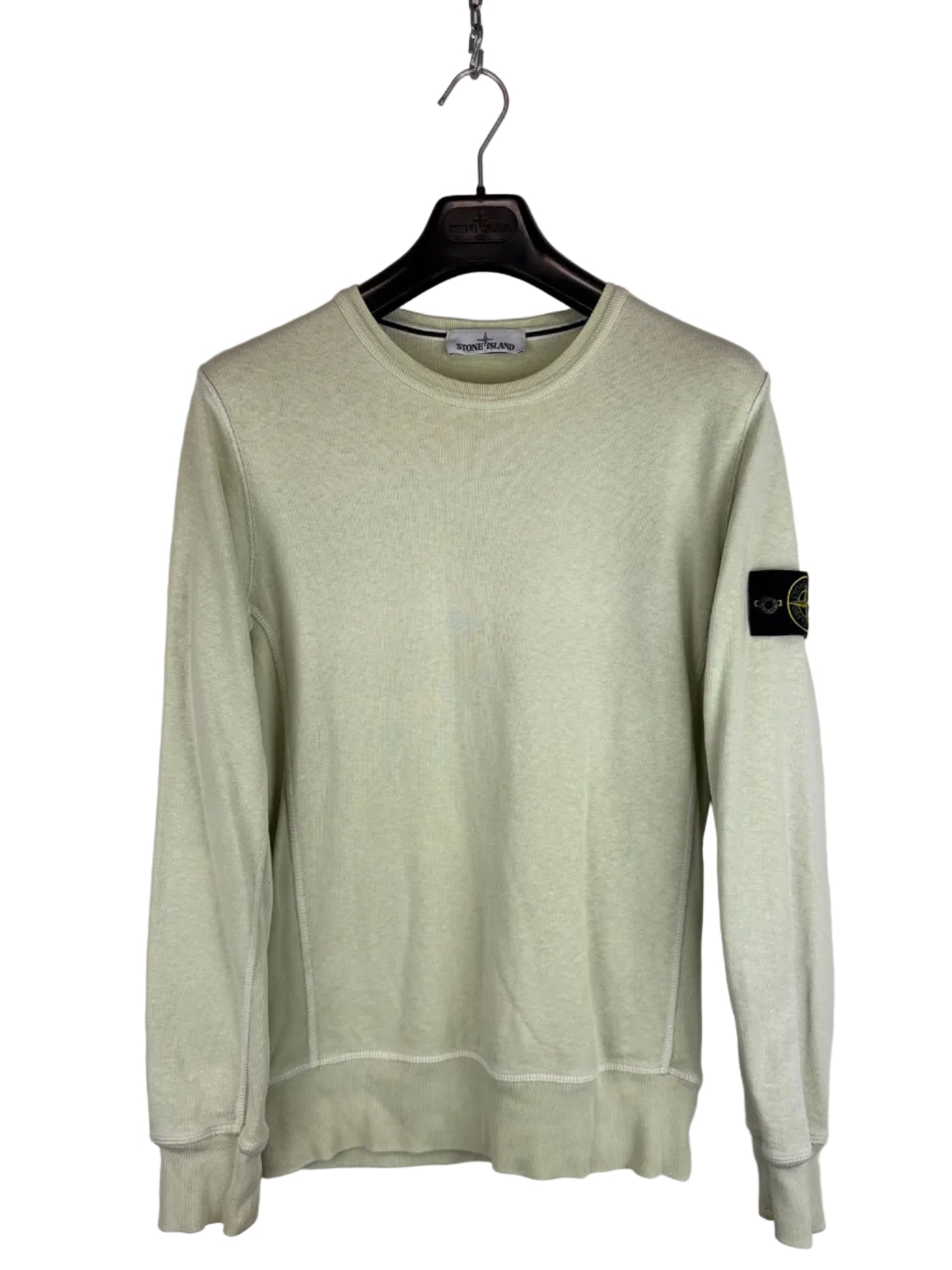 Felpa verde salvia Stone Island - Taglia S
