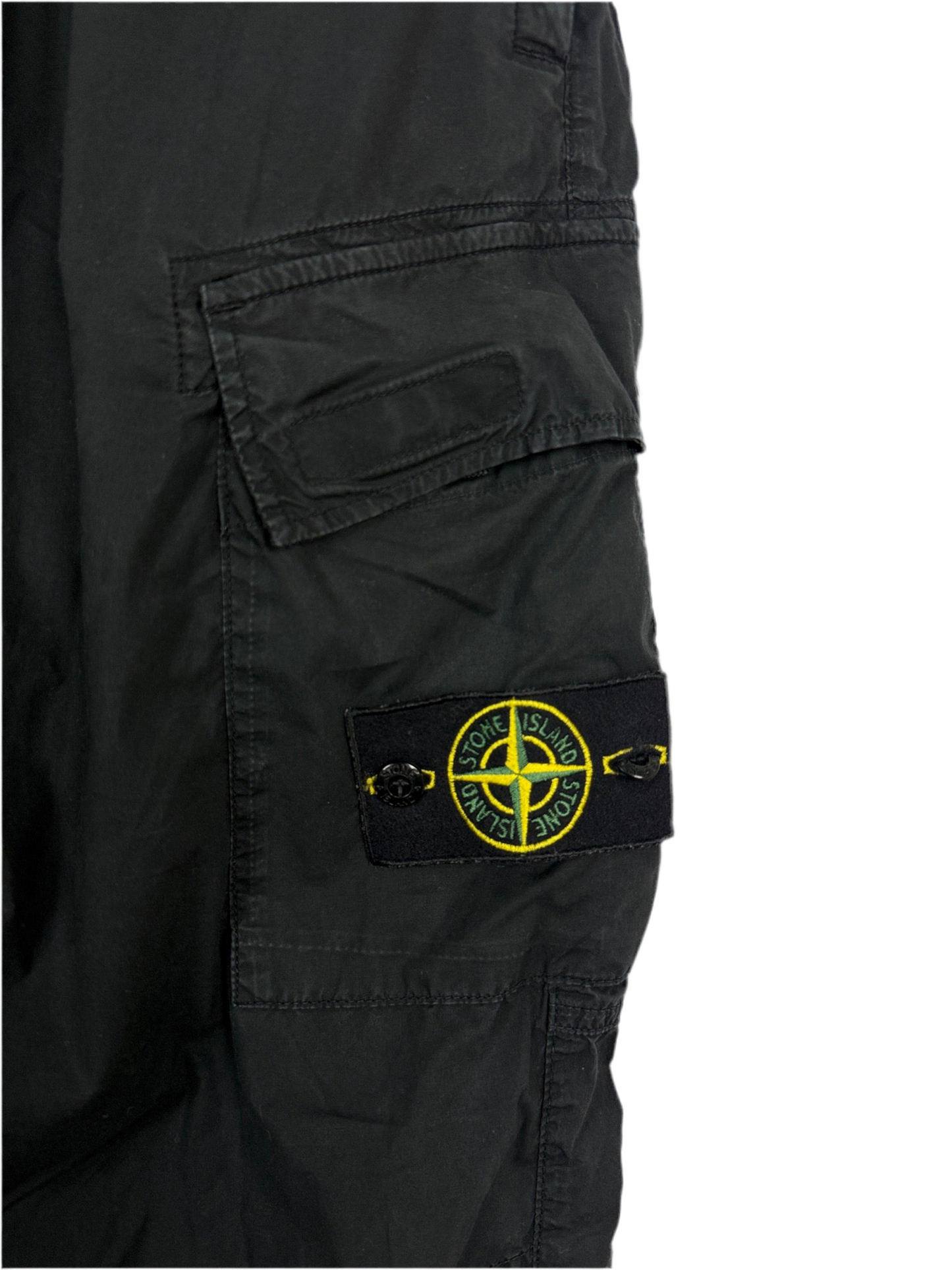 Pantaloni cargo neri Stone Island - Taglia W32