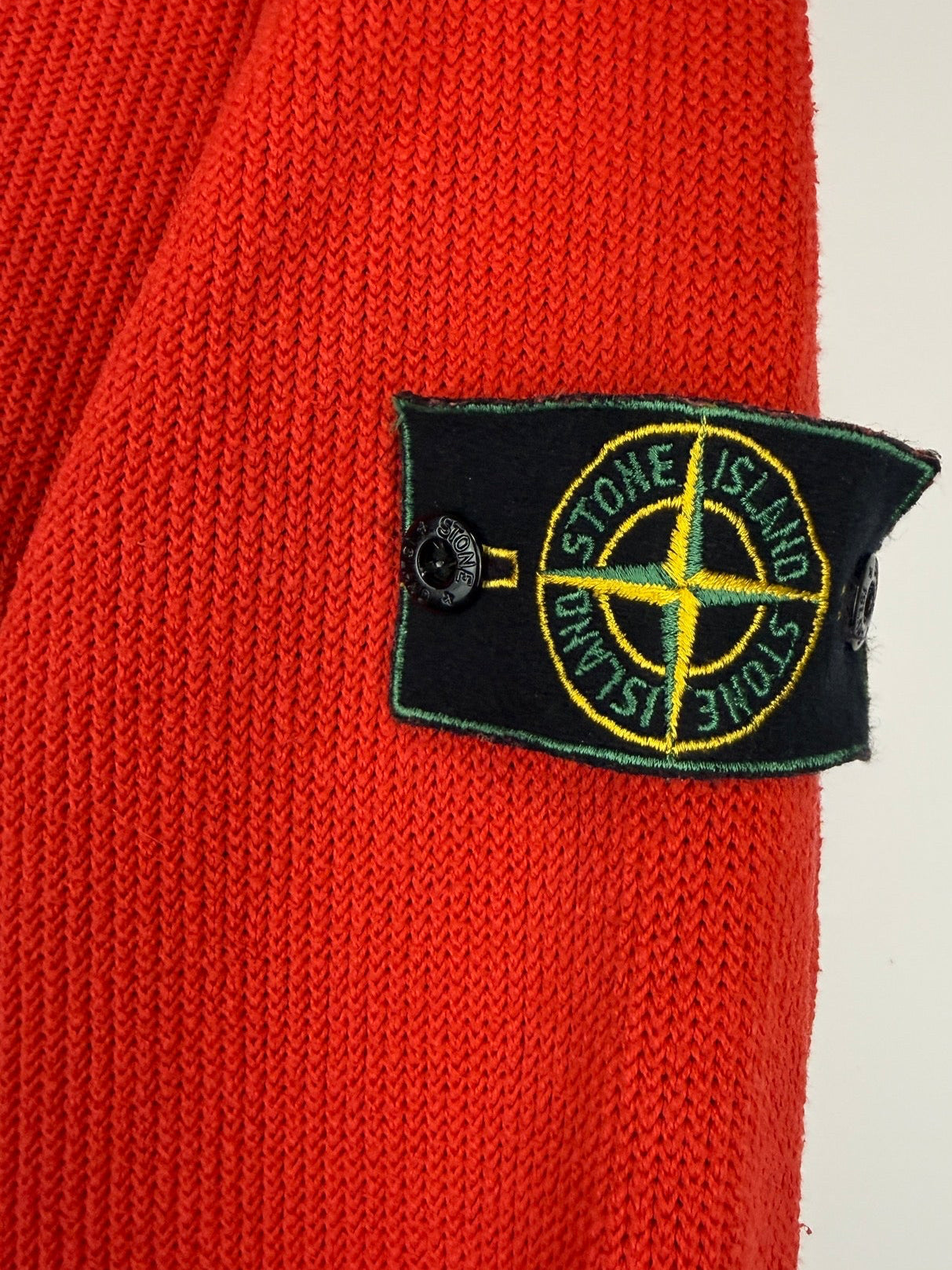 Maglione rosso Vintage Stone Island - Taglia L
