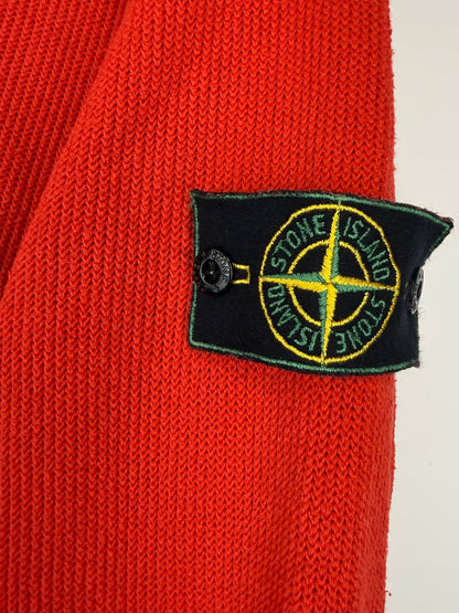 Maglione rosso Vintage Stone Island - Taglia L
