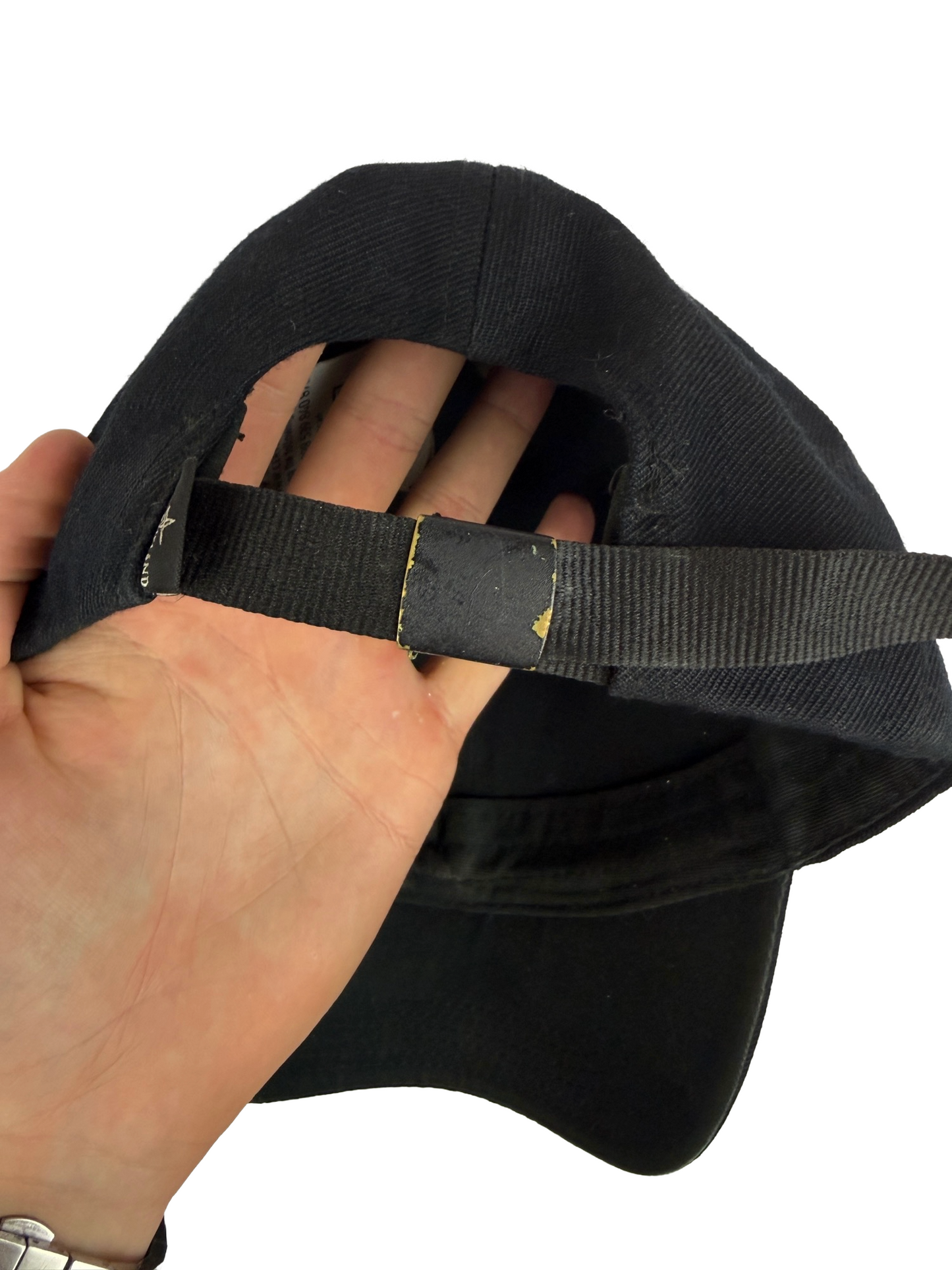Cappello con visiera nero Stone Island - Taglia M