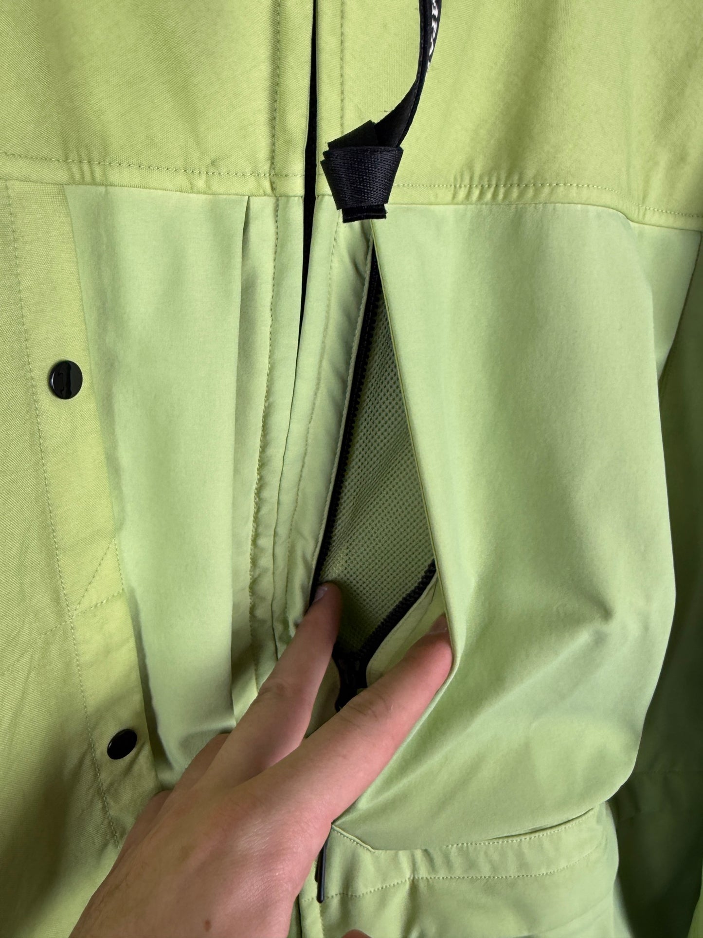 Giacca GD Shell verde lime C.P. Company (nuova con cartellino) - Taglia L