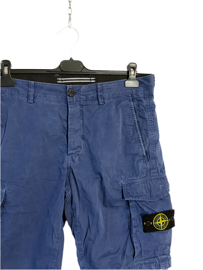 Pantaloncini cargo blu Stone Island - Taglia W33