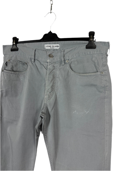 Pantaloni Vintage grigio chiaro Stone Island - Taglia W34