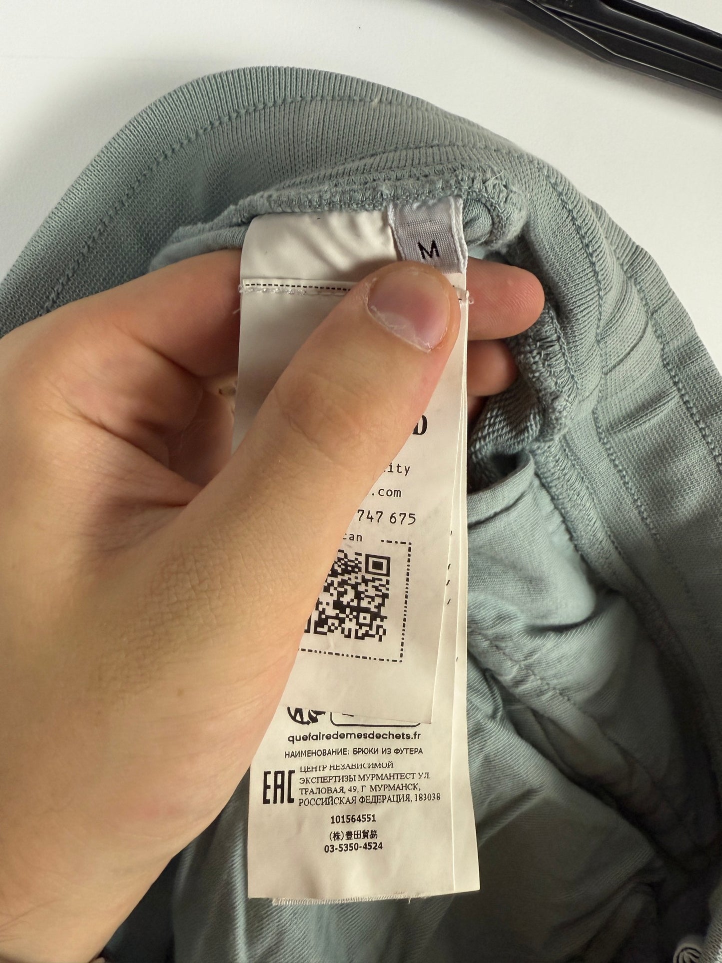 Pantaloni di tuta verde-acqua Stone Island - Taglia M