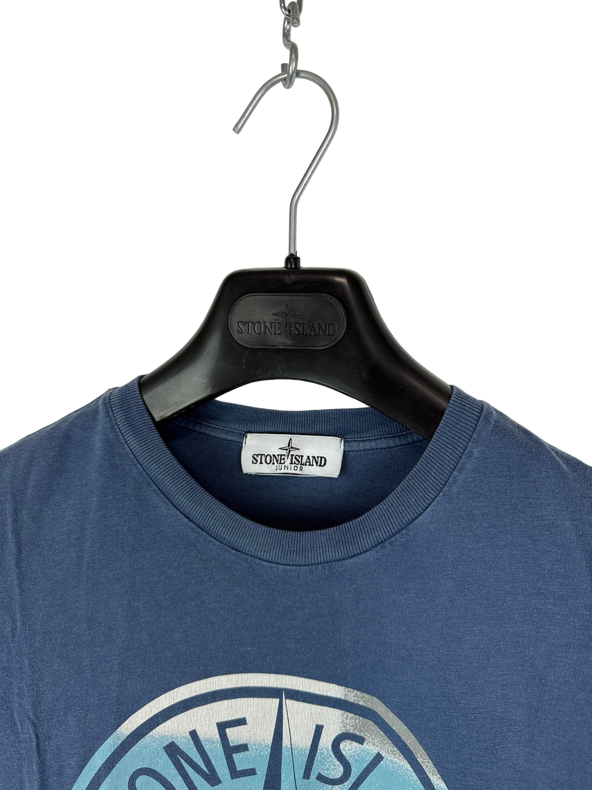 Blue Stone Island T-shirt with print – Junior size (12 years, 156cm)