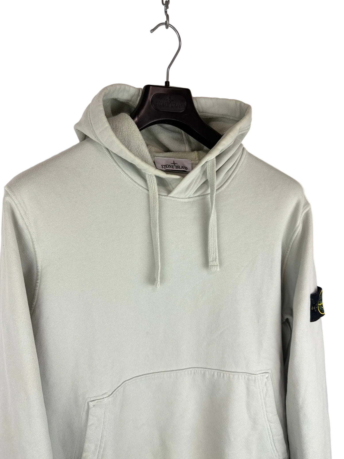 Felpa grigia con cappuccio Stone Island - Taglia L