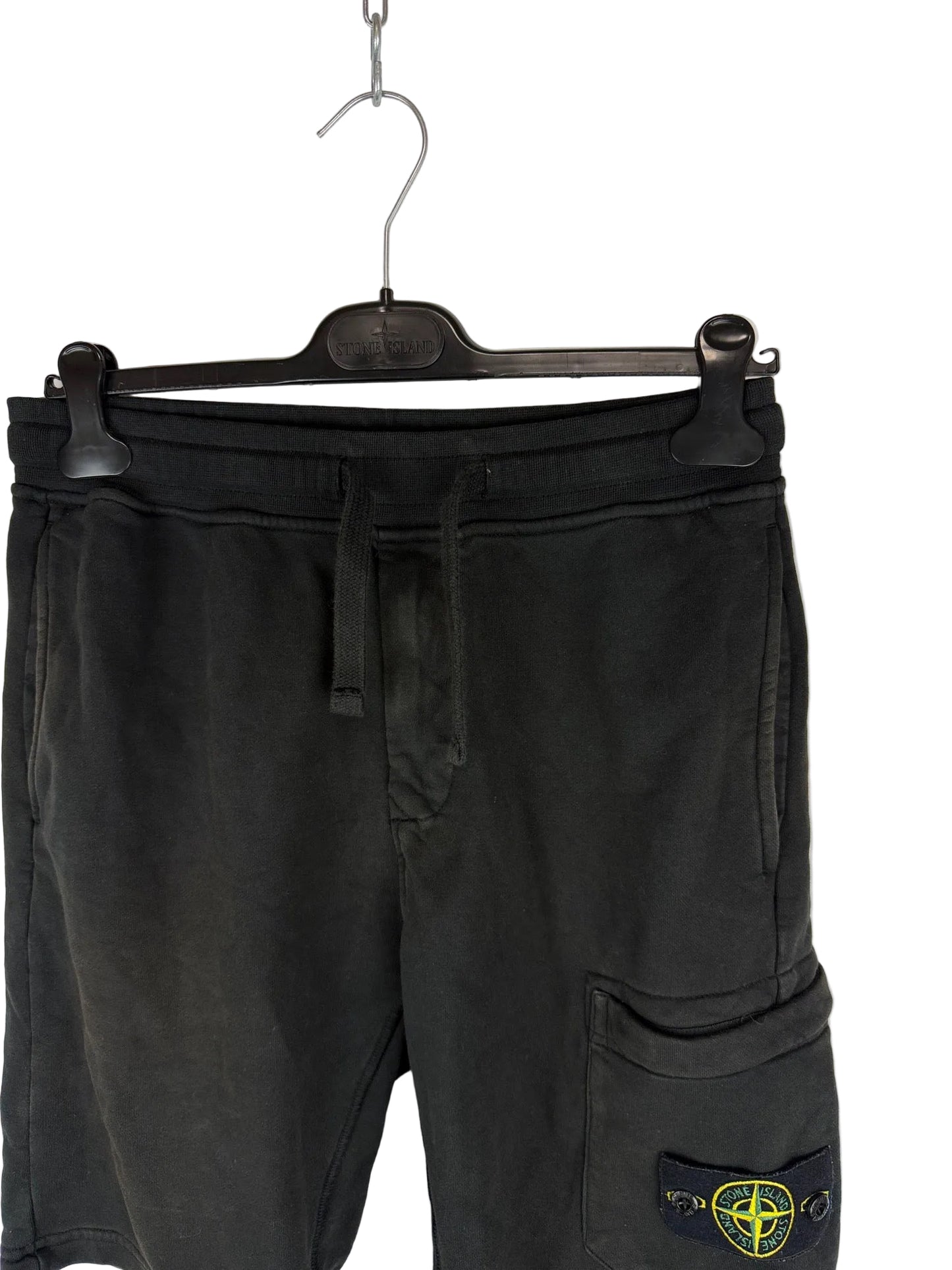 Pantaloncini di tuta neri Stone Island - Taglia S