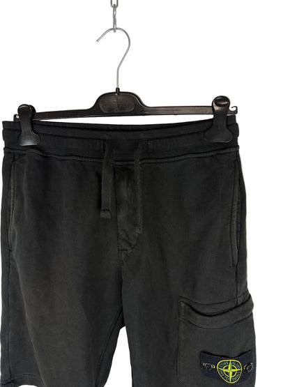 Pantaloncini di tuta neri Stone Island - Taglia S
