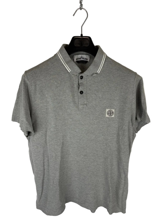 Polo grigia a maniche corte Stone Island - Taglia L