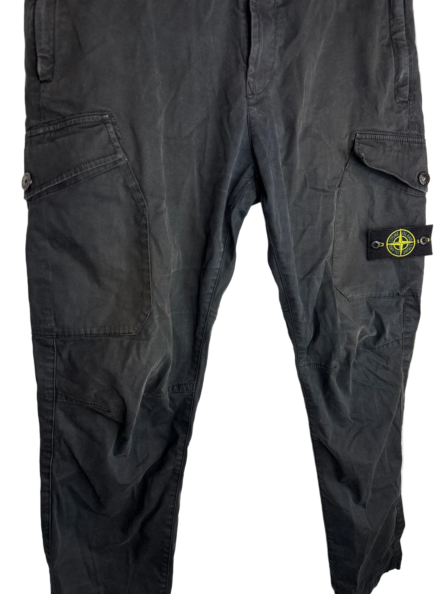 Pantaloni cargo neri Stone Island - Taglia W36