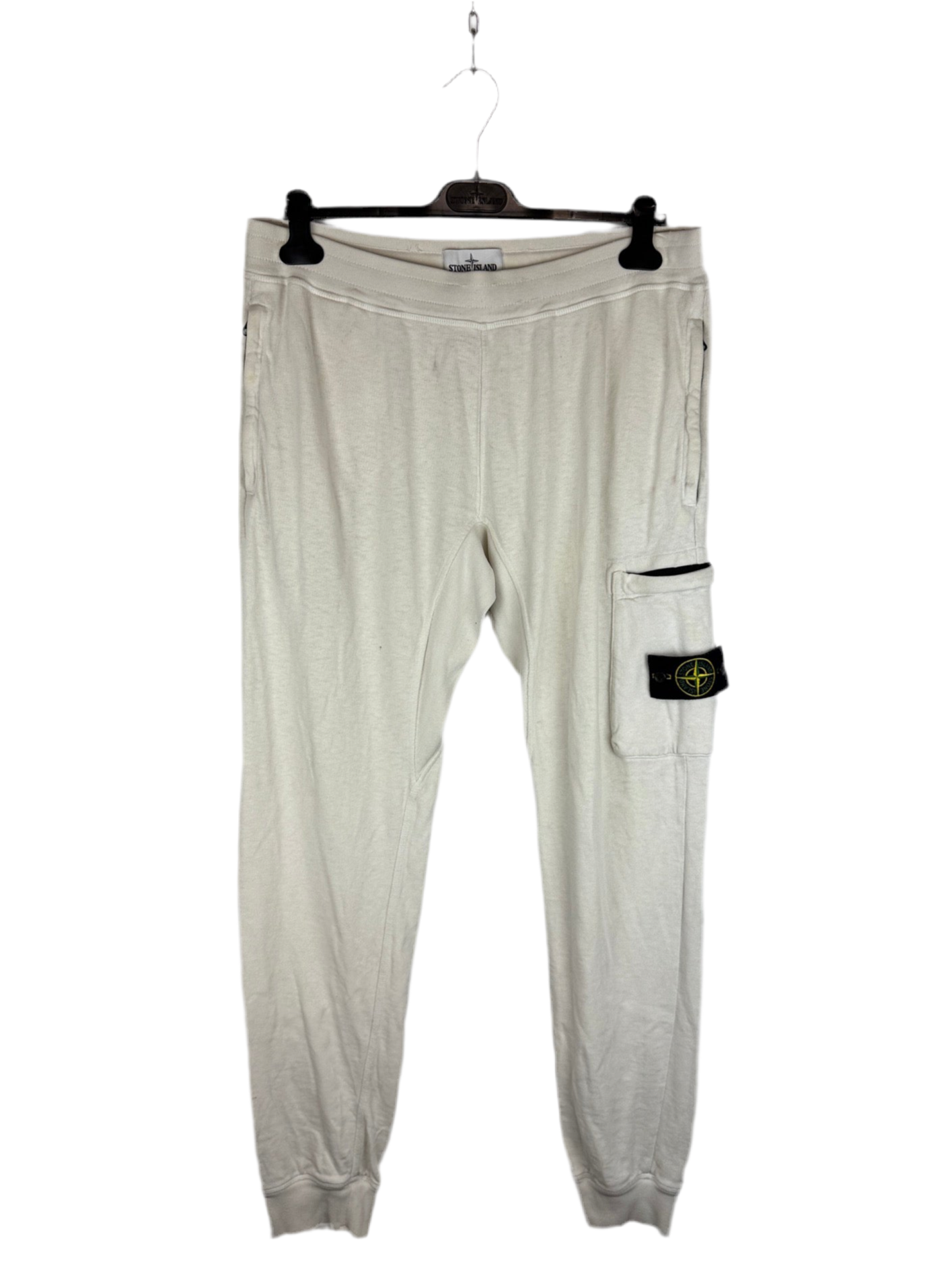 Pantaloni di tuta bianchi Stone Island - Taglia L