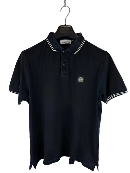 Polo blu Stone Island - Taglia XXL