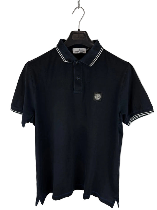 Polo blu Stone Island - Taglia XXL