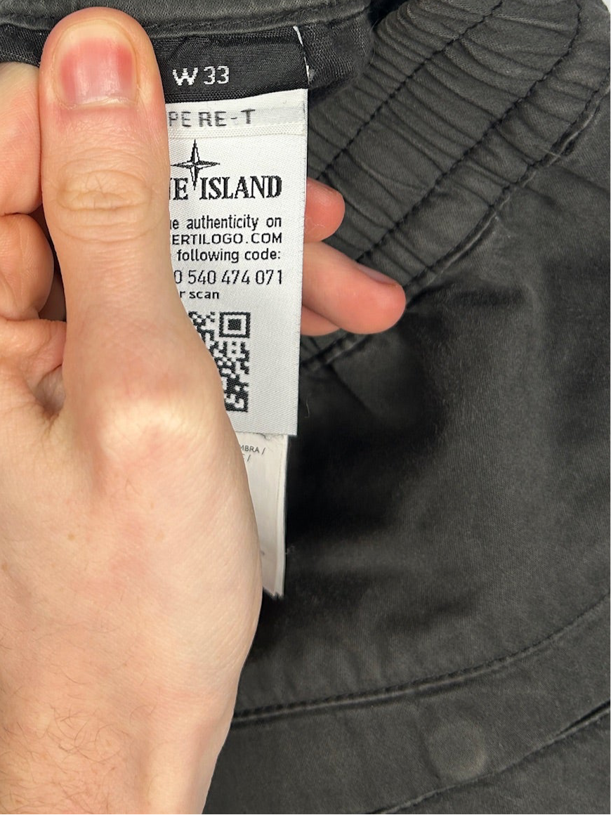 Pantaloni cargo marroni Stone Island - Taglia W33