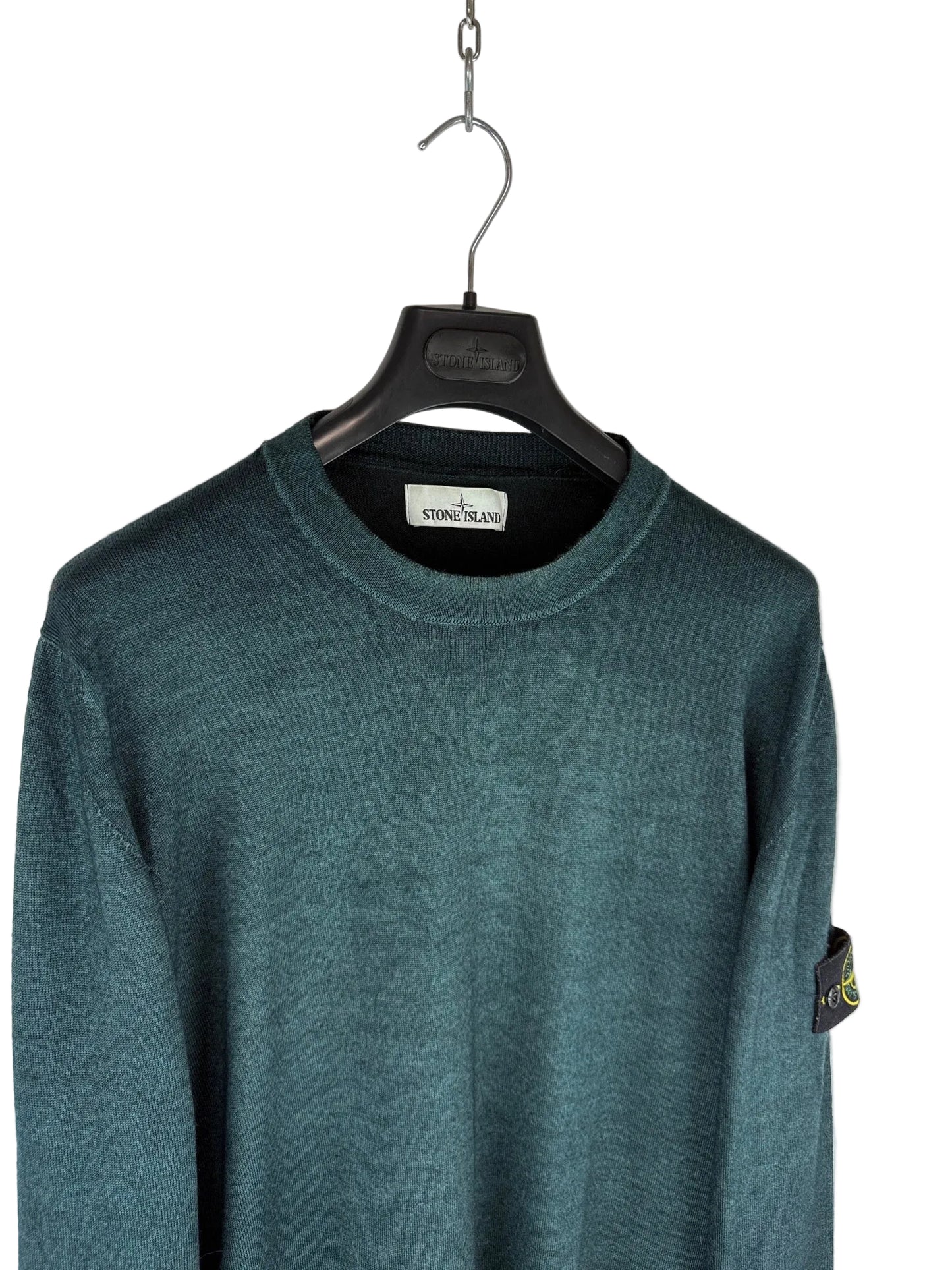 Maglione verde petrolio Stone Island - Taglia XL