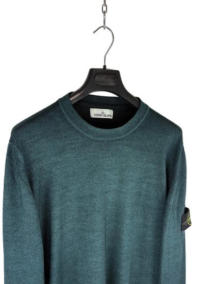 Maglione verde petrolio Stone Island - Taglia XL