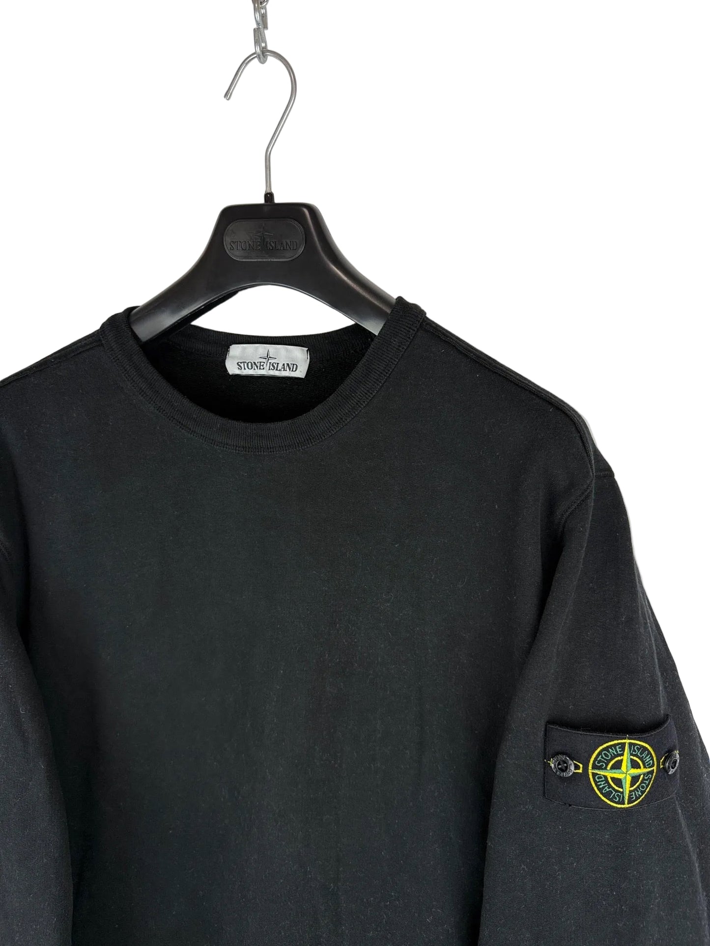 Felpa nera Stone Island - Taglia XXL
