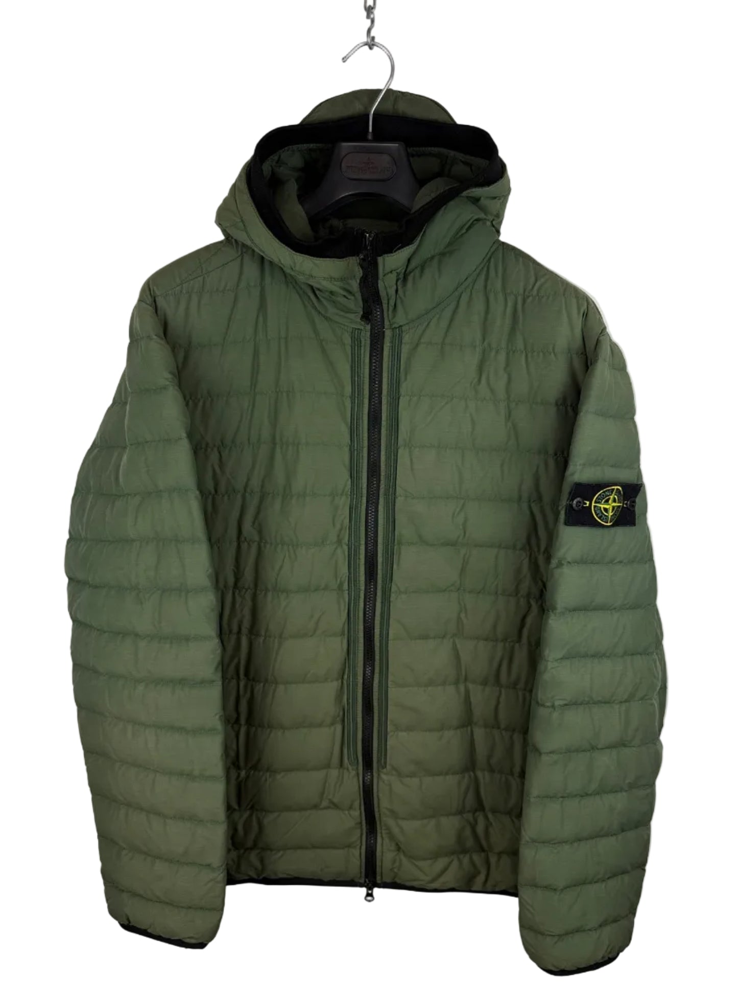 Giacca verde 0-Cotton / R-Nylon Tela Stone Island - Taglia 3XL