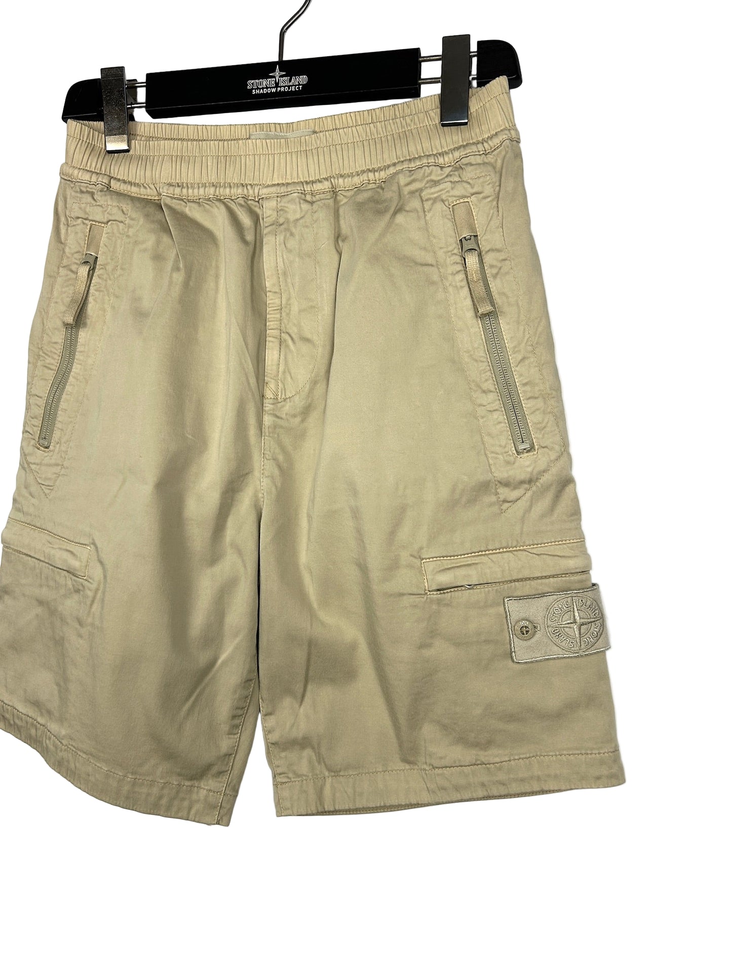 Pantaloncini cargo Ghost beige Stone Island - Taglia W28