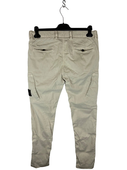 Pantaloni cargo beige Stone Island - Taglia W33