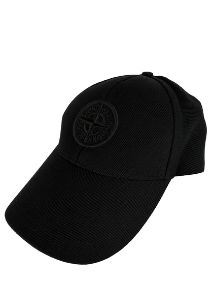 Cappello con visiera nero Stone Island - Taglia M
