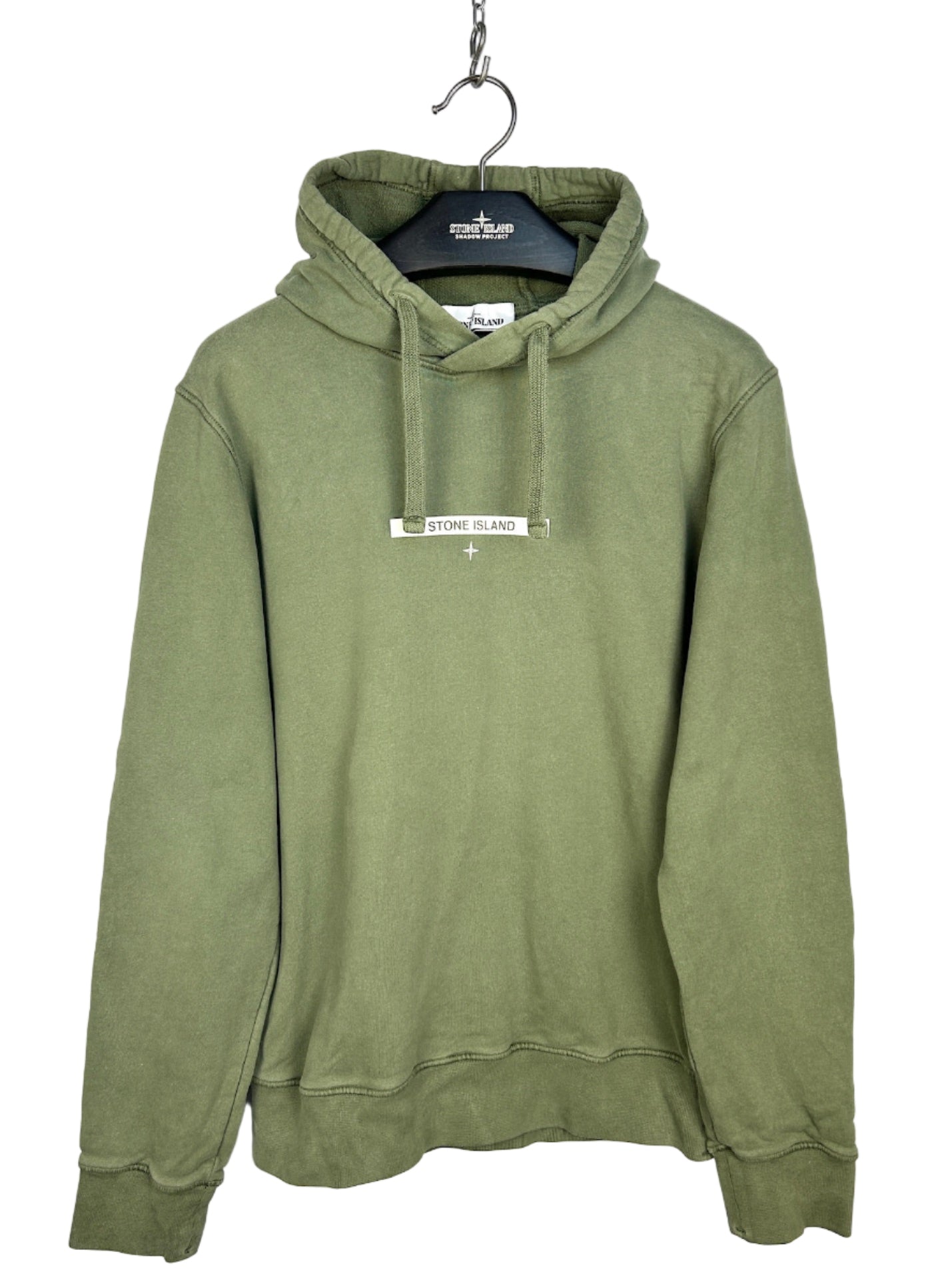 Felpa verde con cappuccio Stone Island - Taglia M