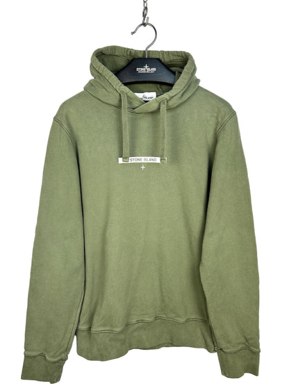 Felpa verde con cappuccio Stone Island - Taglia M