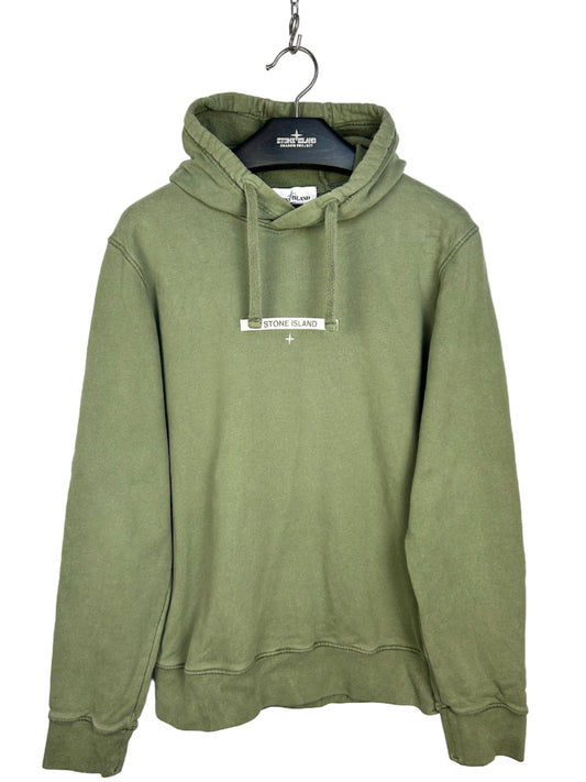 Felpa verde con cappuccio Stone Island - Taglia M