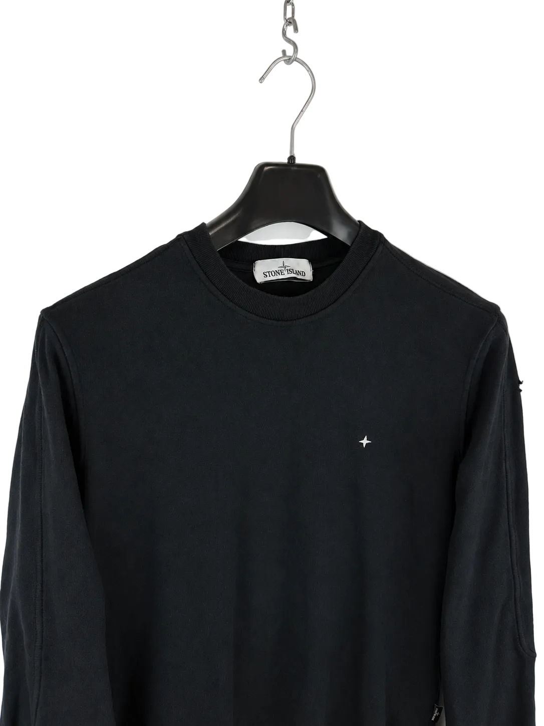 Felpa nera Stellina Stone Island - Taglia M