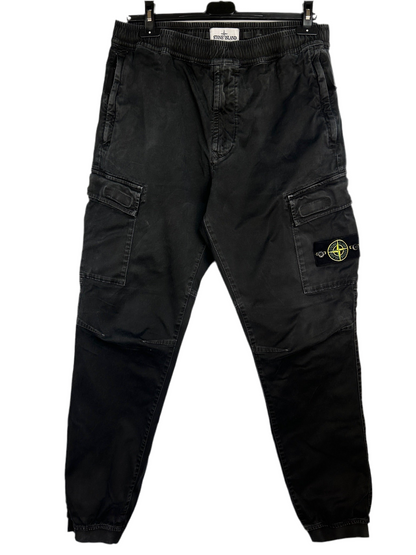 Pantaloni cargo neri Stone Island - Taglia W34