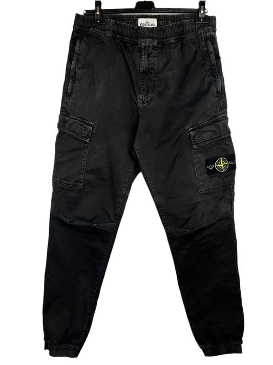 Pantaloni cargo neri Stone Island - Taglia W34