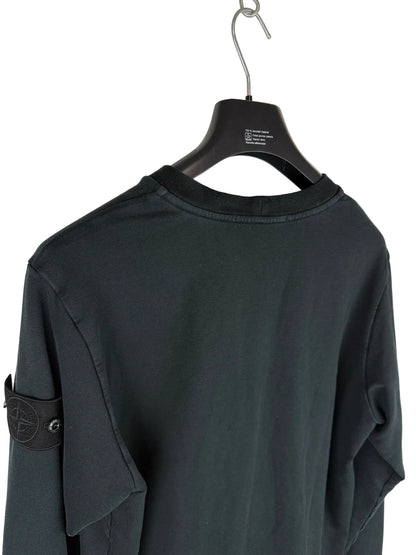 Felpa nera Ghost Stone Island - Taglia S
