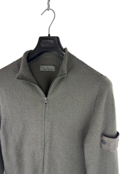 Maglione Ghost grigio con zip Stone Island - Taglia M