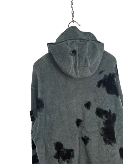 Felpa con zip e cappuccio Special Process Hand Painted Stone Island - Taglia M