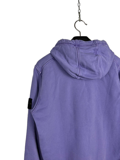 Felpa lilla con cappuccio Stone Island - Taglia M