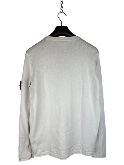 Maglione bianco Stone Island - Taglia L