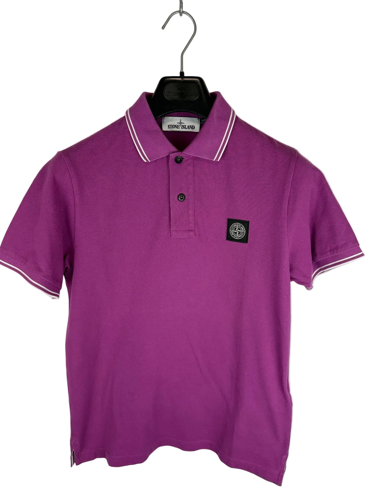 Polo fucsia a maniche corte Stone Island - Taglia S - foto 1
