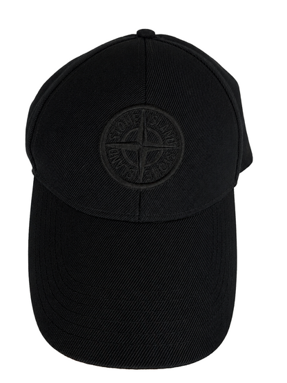Cappello con visiera nero Stone Island - Taglia M