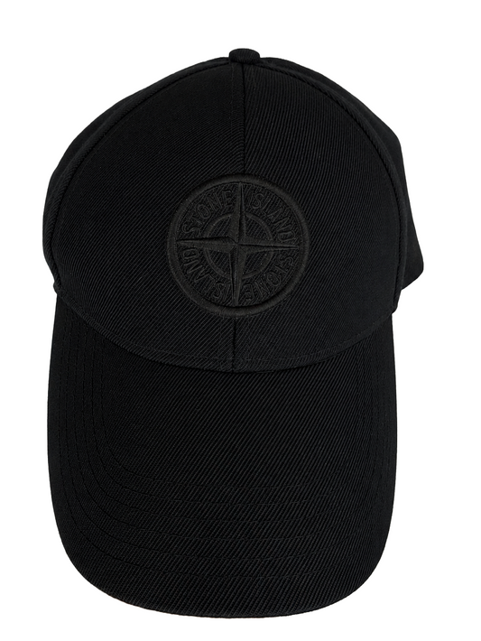 Cappello con visiera nero Stone Island - Taglia M